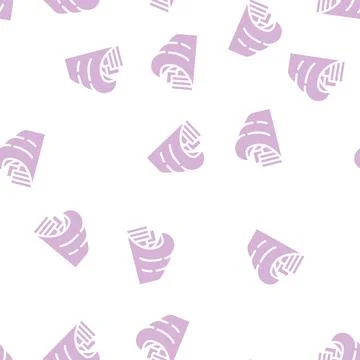 Tsunami problem glyph icon vector symbol illustration Illustrazione stock