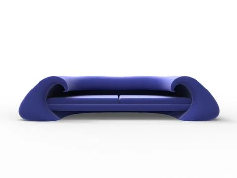 Tsunami sofa Stock Illustration