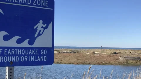 Earthquake Warning Signs Stock Footage ~ Royalty Free Stock Videos | Pond5