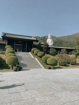 Tsz Shan Monastery Stock Illustration
