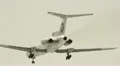 TU-154, landing in the airport Ufa on April, 2013 HD Footage