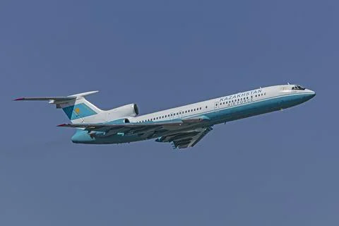 Tu-154M Stock Photos