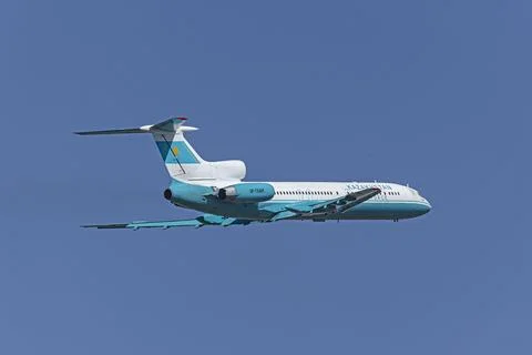 Tu-154M Stock Photos