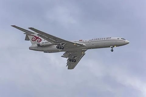 Tu-154M Stock Photos