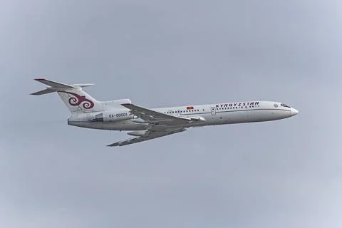 Tu-154M Stock Photos