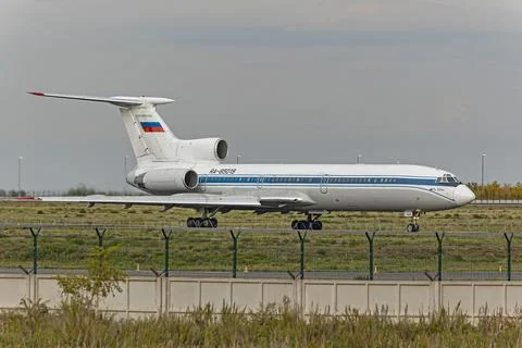 Tu-154M Stock Photos