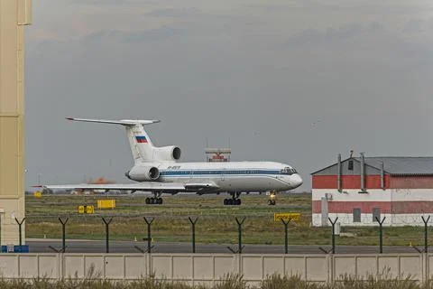 Tu-154M Stock Photos