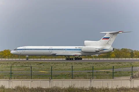 Tu-154m Stock Photos