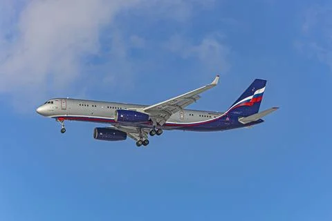 Tu-204 Stock Photos