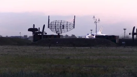 Tu-22M3 performs the run Stock Footage 85828438