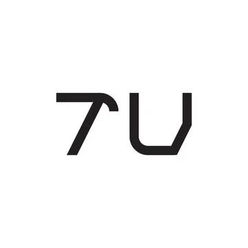 Tu initial letter vector logo icon Stock Illustration