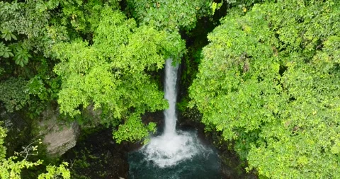 Tuasan Falls in Catarman, Camiguin. Philippines. Stock Footage 342685174