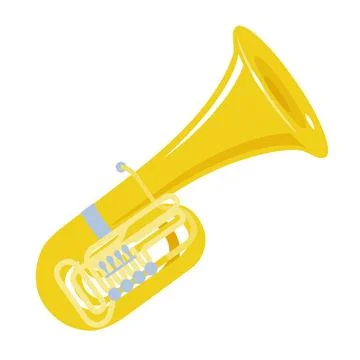 Tuba Stock Illustration