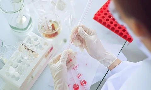 Tube tests Stock Photos