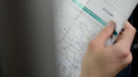 Tube underground map Stock Footage 73570561