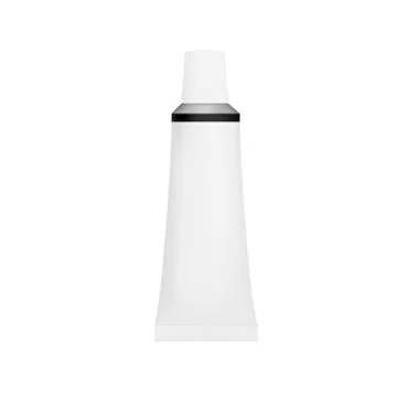 The tube without labels for design. Stock Illustration