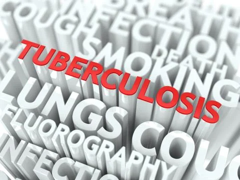Tuberculosis Concept. Stock Illustration