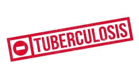 Tuberculosis rubber stamp Stock Illustration