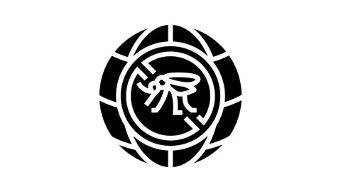 Tuberculosis world day glyph icon animation Stock Footage 326149036