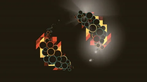 Tubes and spheres Stock Footage 41835260