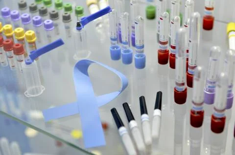 Tubes on a bench Stock-Fotos