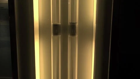 Tubes down air pressure void weight experiment science museum Stock Footage 327207160