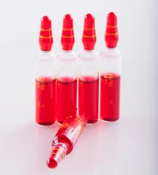 Tubes for injection Stock Photos