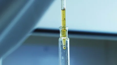 Tubes in a laboratory Stock Footage 72634941