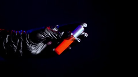 Tubes for permanent makeup Stock Footage 287678874