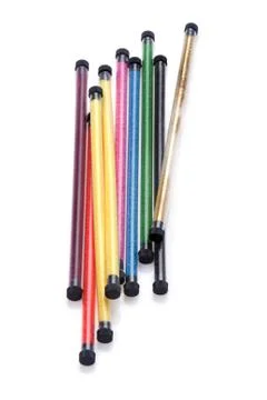 Tubes with sand Stock Photos