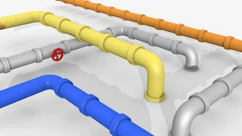 Tubing rusts Vídeo Stock 69795502