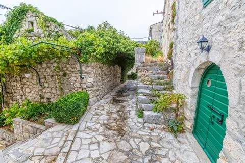Tucepi old village Stock Photos
