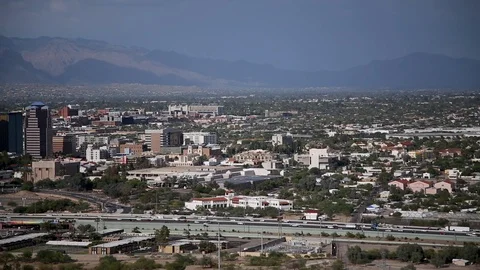 Tucson Arizona Stock Footage 87277074