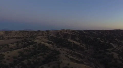 Tucson Mountains at Dusk Video stock 61306126