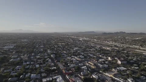 Tucson-residential-tracking Stock Footage 169197130