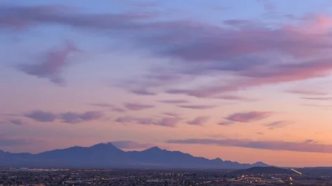 Tucson Sunset Stock Footage 90831429