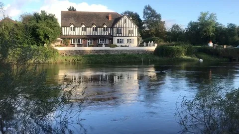 Tudor House Stock Footage 117551425