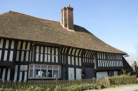 Tudor house Stock Photos