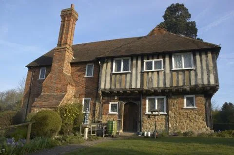 Tudor house Stock Photos