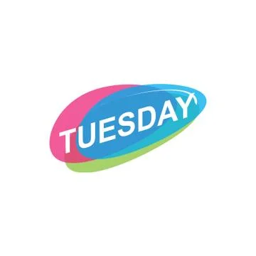 Tuesday icon Stock Illustration