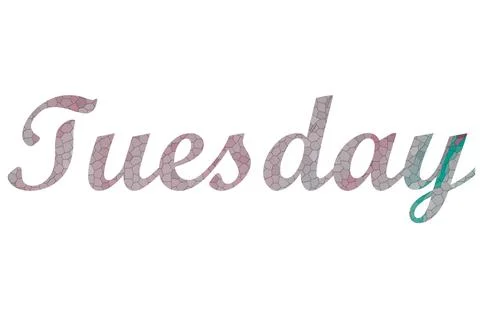Tuesday Stock Illustration