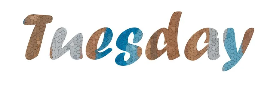 Tuesday Stock Illustration