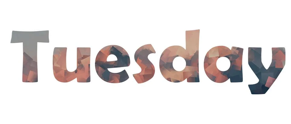 Tuesday Stock Illustration