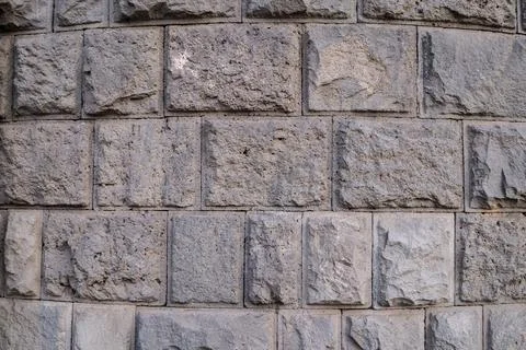 Tufa Stone Wall Foto stock
