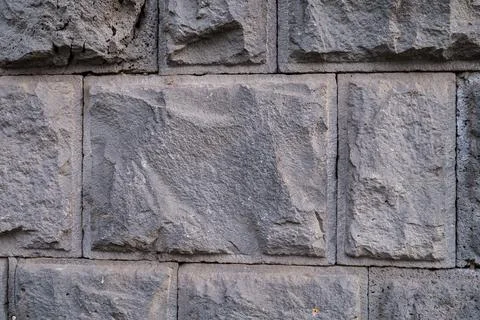 Tufa Stone Wall Stock Photos