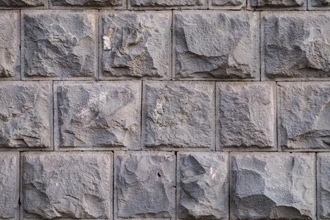 Tufa Stone Wall Stock Photos