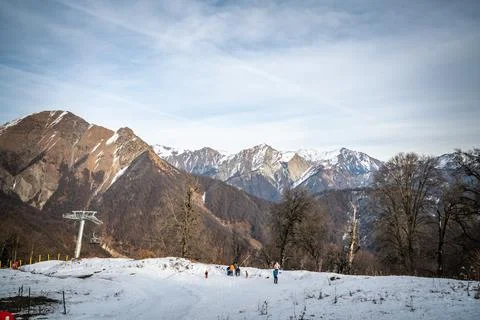 Tufandag Mountain range Stock Photos