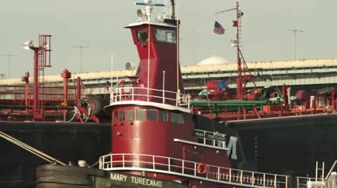 Tug Boat Close Up Vidéo 12518129