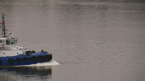 TUG BOAT Stock Footage 312177