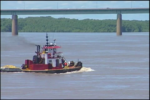 Tug boat Video stock 7811171
